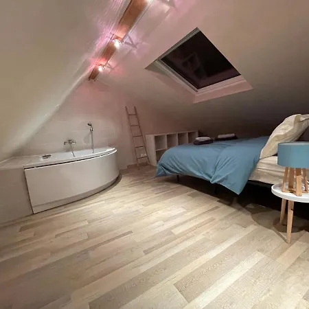 Le Nid D'Amour 2Pers / Wifi / Sauna Houssen Exterior foto